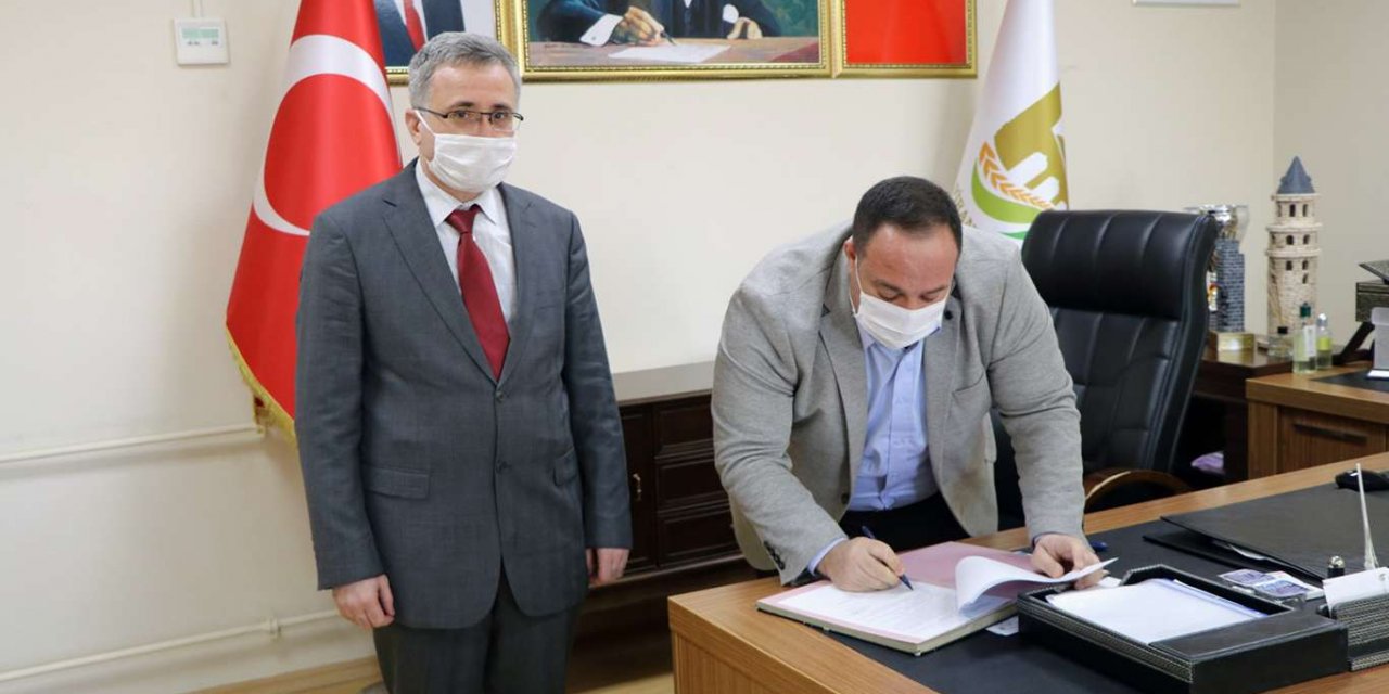 Viranşehir Belediyesi ile İlçe Tapu Müdürlüğü arasında protokol imzalandı