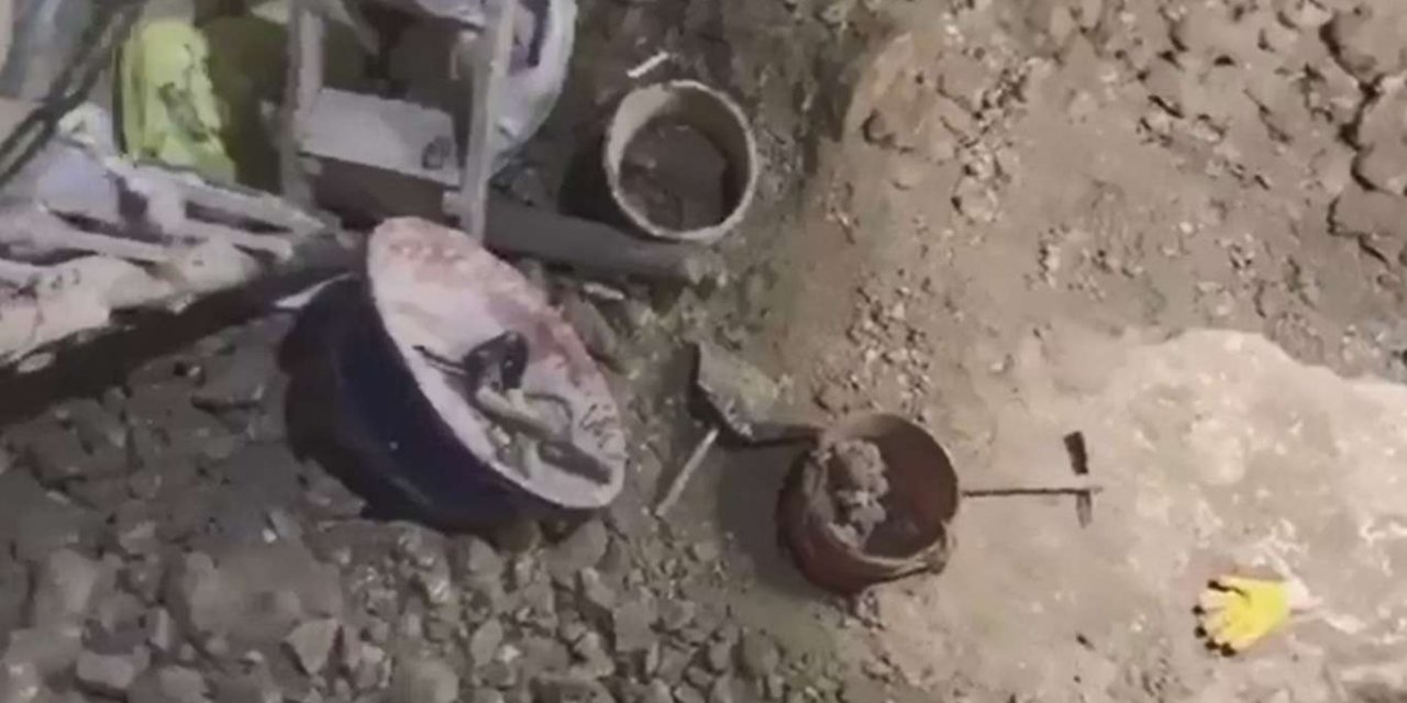 Kaçak kazı yapan 5 kişi suçüstü yakalandı