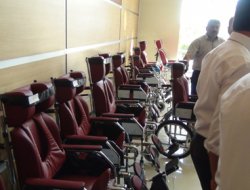 SSPE hastalarına tekerlekli sandalye