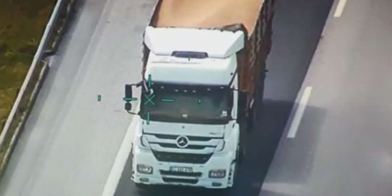 Helikopter destekli trafik denetimi yapıldı