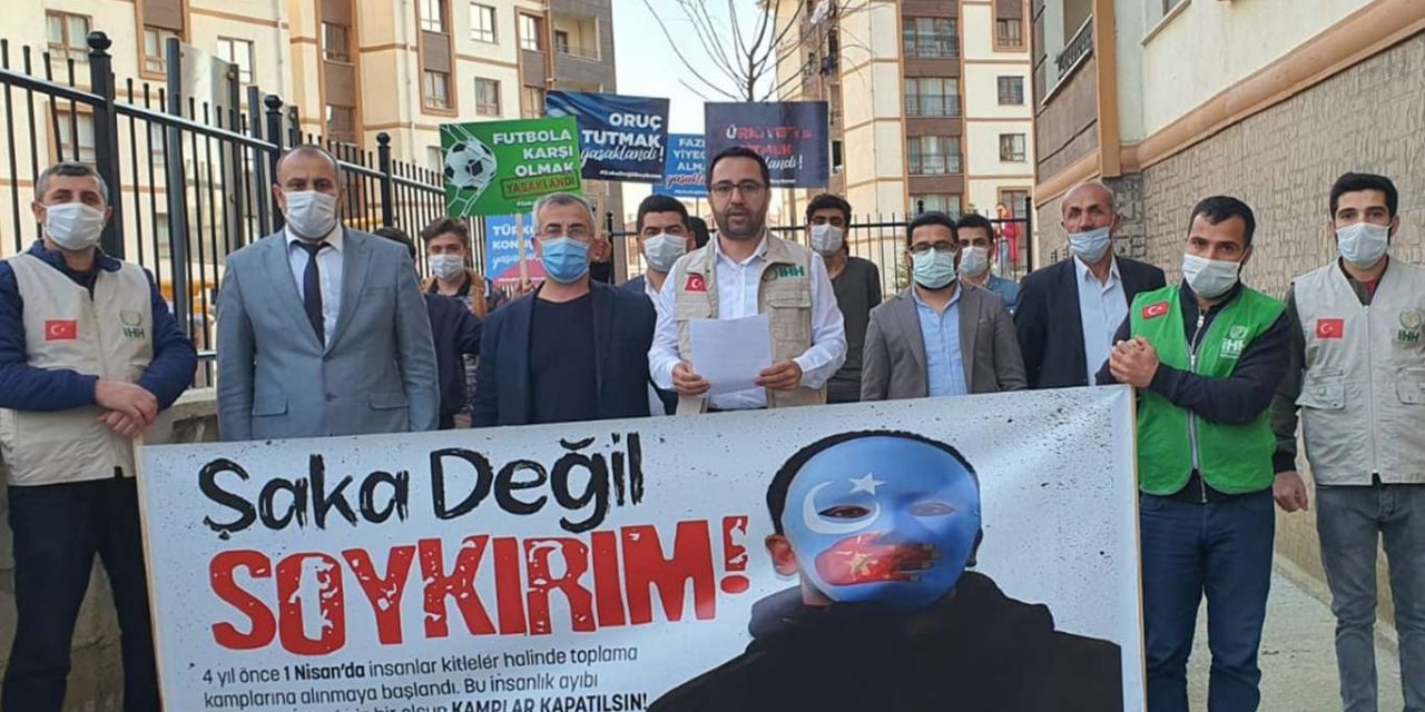 Şırnak'tan Doğu Türkistan'daki soykırıma tepki