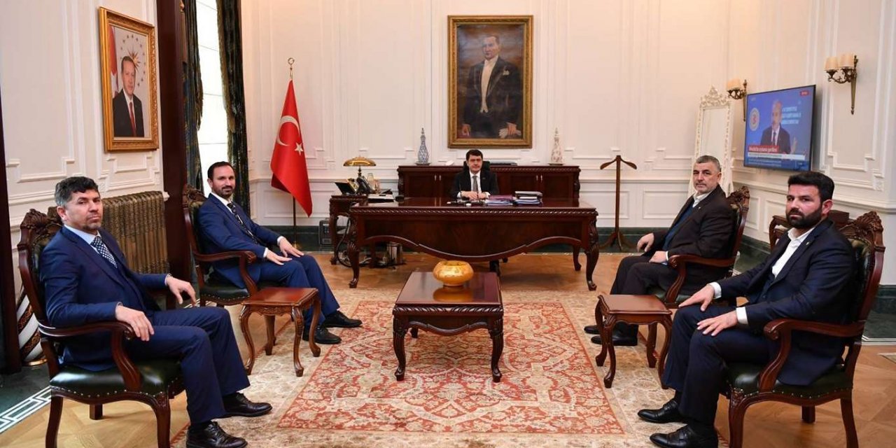 HÜDA PAR Ankara İl Başkanlığından Vali Şahin’e ziyaret