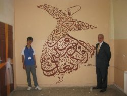 YİBO'da resim sergisi