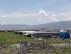 Muş'ta doğalgaz çalışması başladı