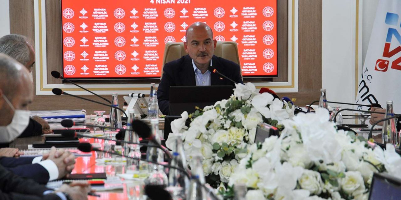 Batman’dan amirallere seslenen Bakan Soylu: Sabrımızı zorlamayın