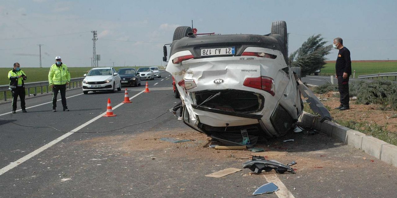 Çınar'da kaza: 1 yaralı