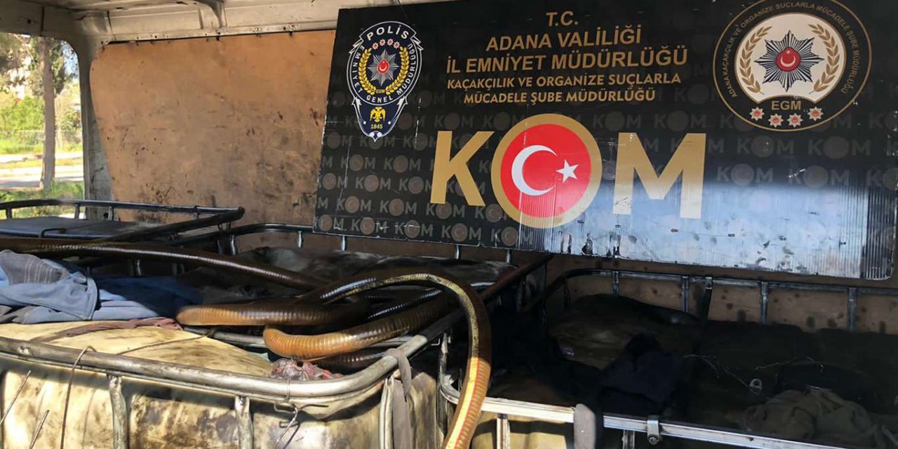 Adana'da kaçakçılık operasyonu
