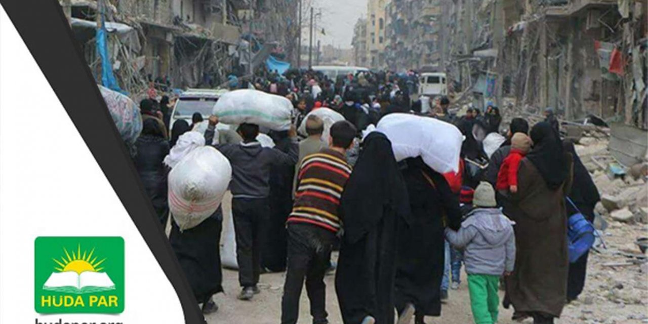 HÜDA PAR’dan Suriye Konferansı tepkisi: Emperyal güçlere yazıklar olsun!