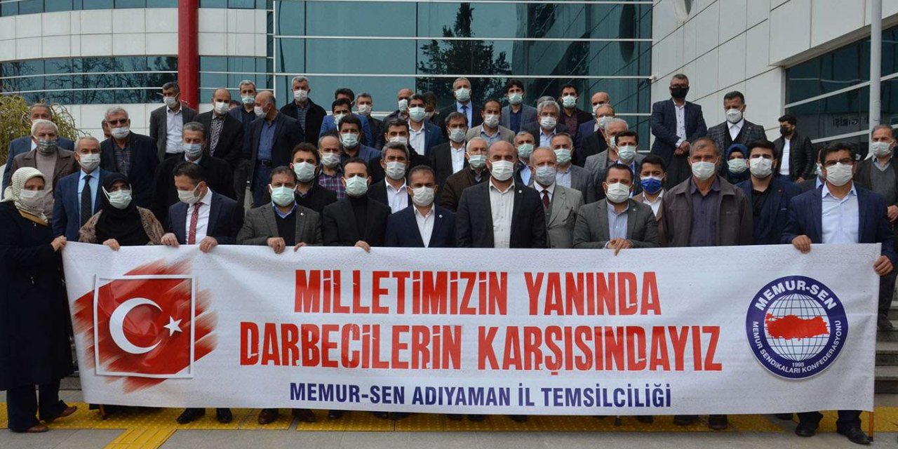 Memur Sen Adıyaman temsilciliği generaller hakkında suç duyurusunda bulundu