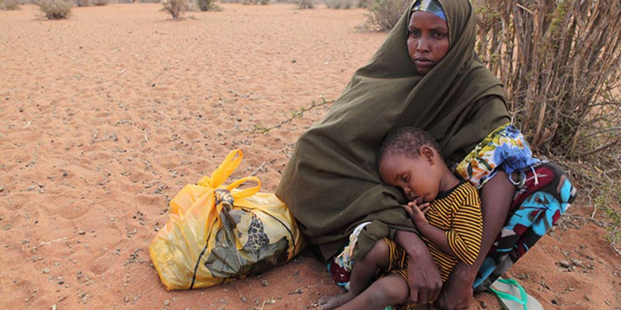 Kuraklık nedeniyle Somali'de milyonlarca kişi yardıma muhtaç