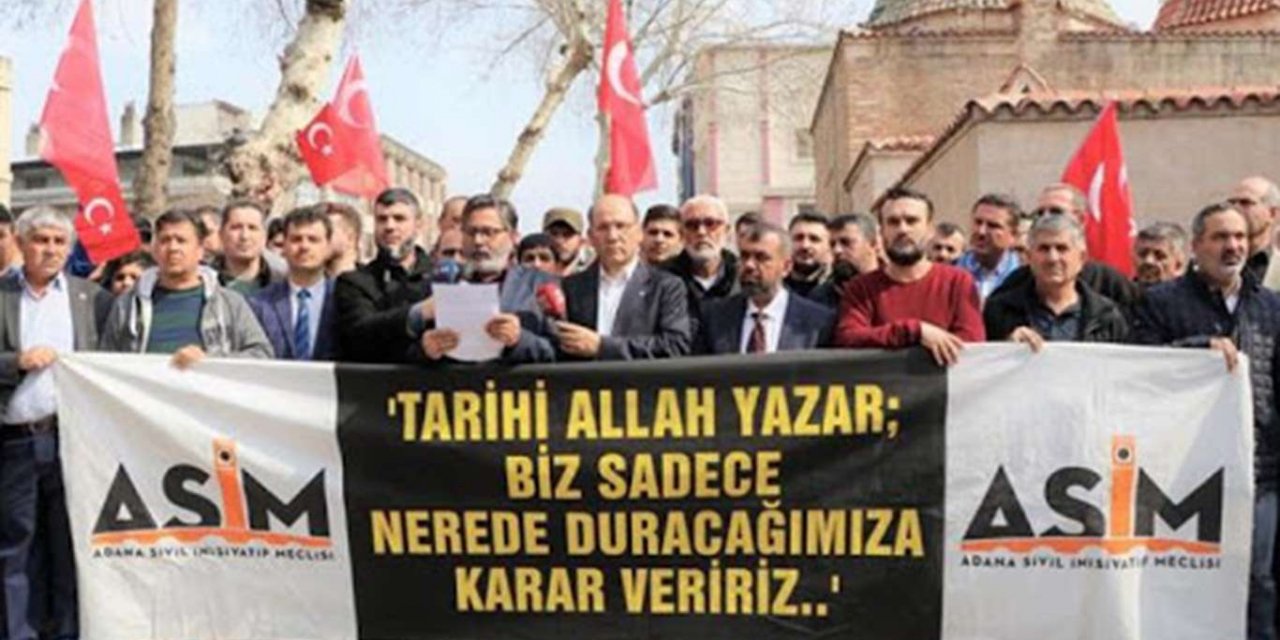 Adana Sivil İnisiyatif Meclisinden bildiri yayımlayan emekli amirallere tepki