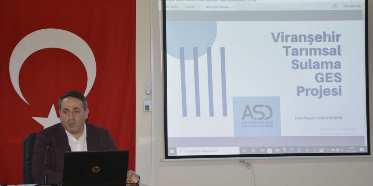 Tarımsal sulamada GES projesinin fizibilite raporu tamamlandı