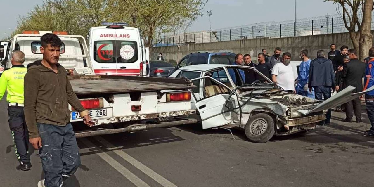 Batman’da iki otomobil çarpıştı: 4 yaralı