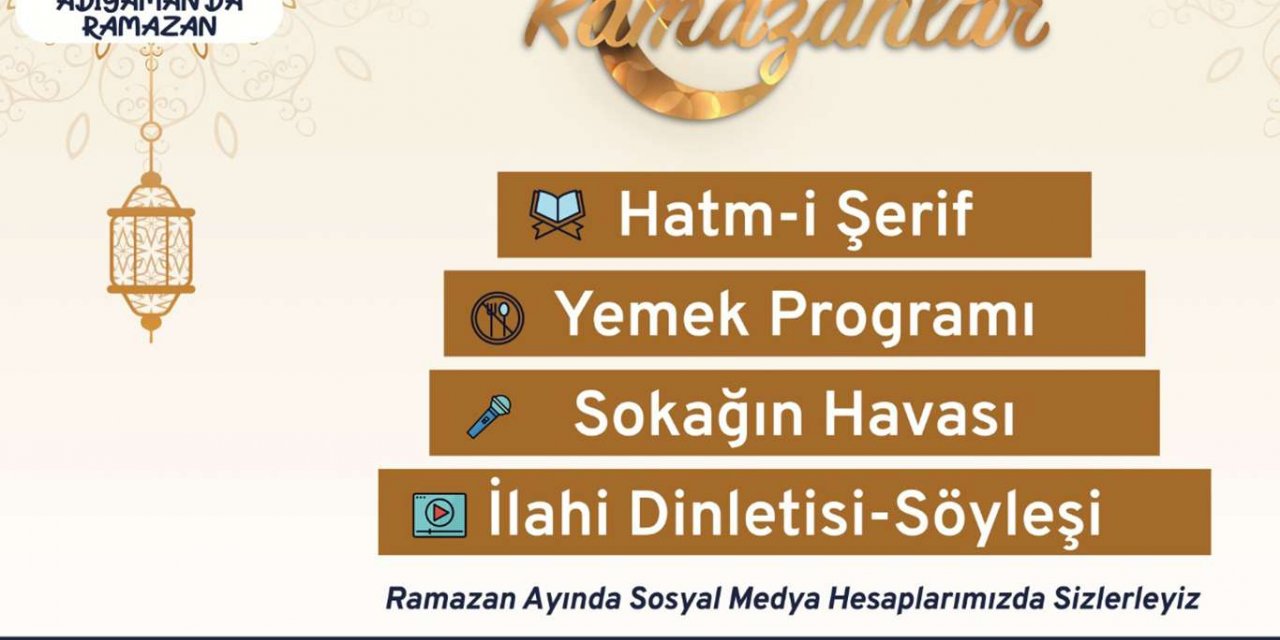 Adıyaman'da Ramazan etkinlikleri dijital ortamda gerçekleştirilecek