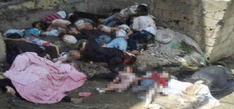 Esad'ın katilleri bıçakla doğradı