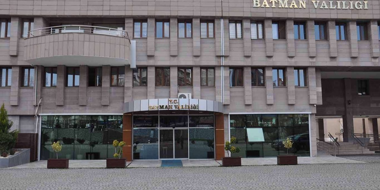Batman’da STK ve meslek odalarının etkinlikleri yasaklandı