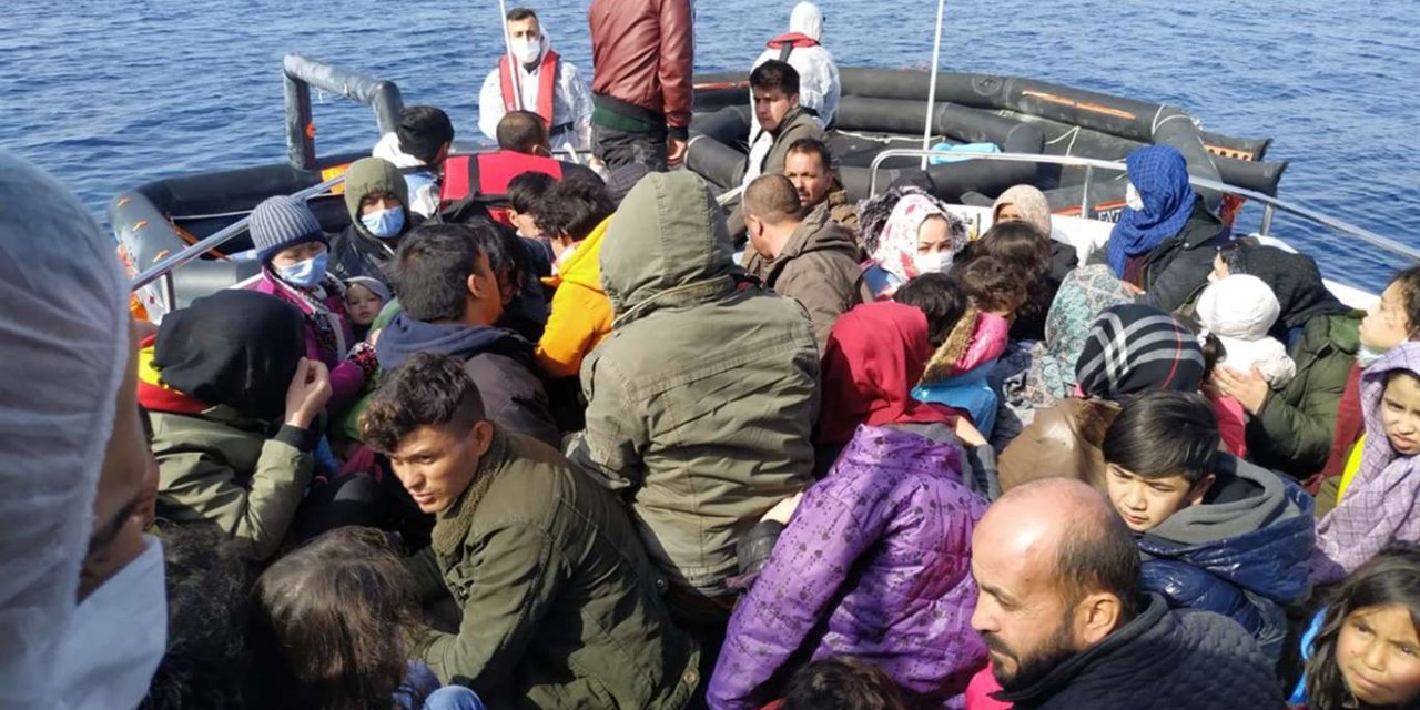 Sahil Güvenlik Komutanlığı: 59 düzensiz göçmen kurtarıldı