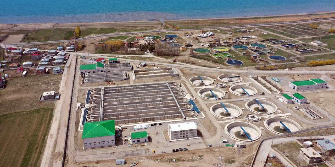 Van'da Merkez İleri Biyolojik Atıksu Arıtma Tesisi açılış için gün sayıyor