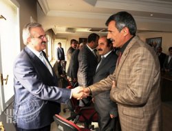 Muhtarlar Valiye Teşekkür Ziyaretinde Bulundu