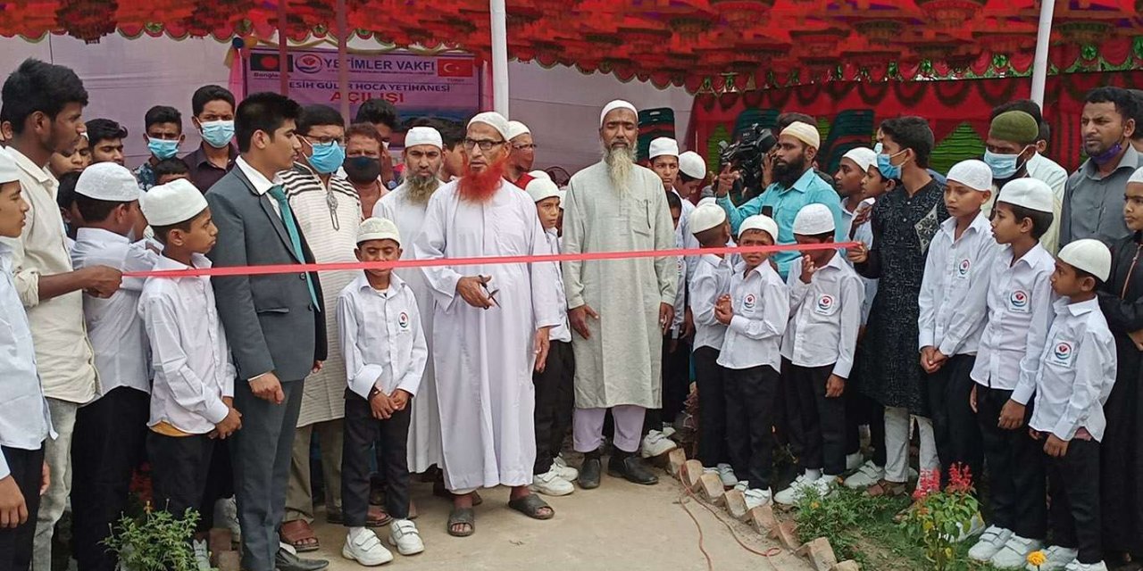 ​Yetimler Vakfı Bangladeş'te "Fesih Güler Hoca Yetimhanesi" açtı