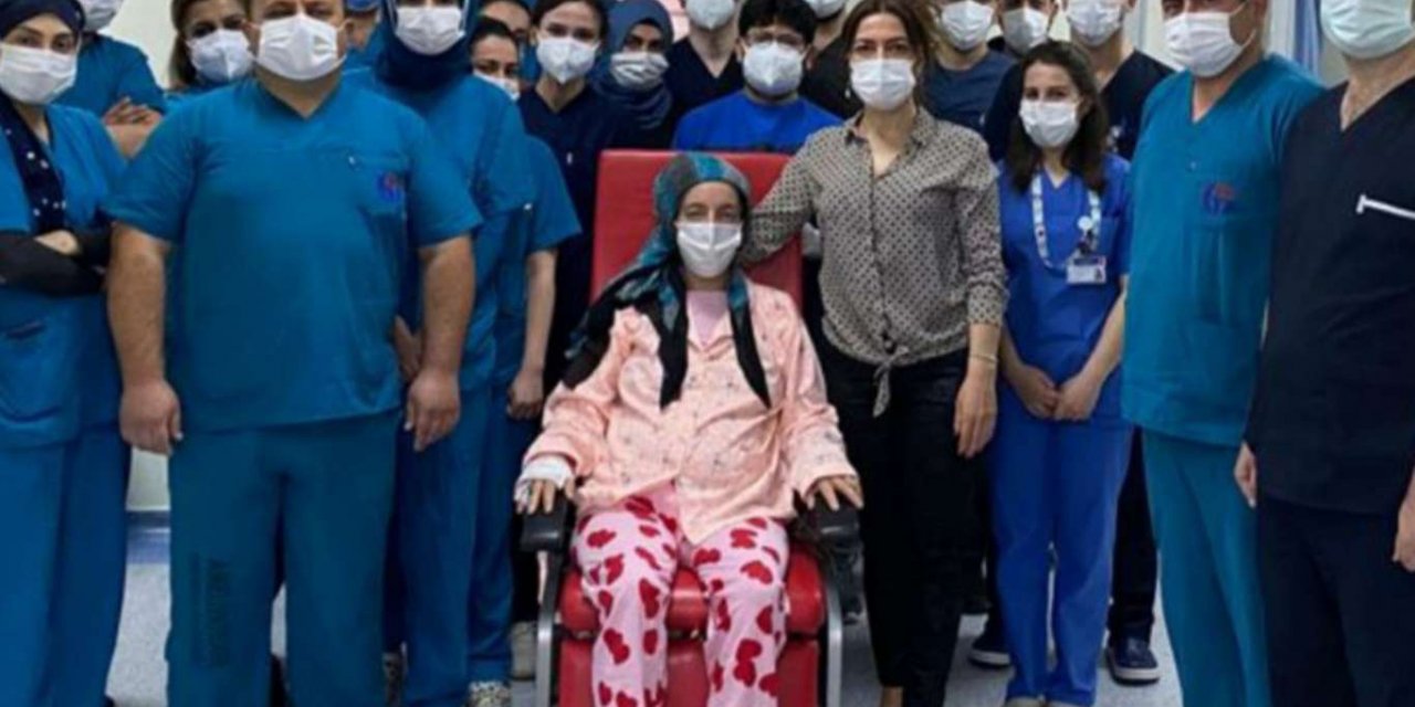 Covid-19 ve domuz gribine yakalanan kadın şifa buldu