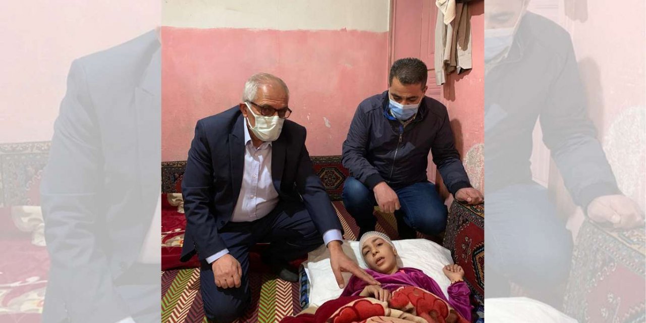 Öğretmenlerden beyin ameliyatı olan Suriyeli öğrenciye yardım