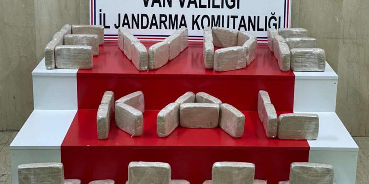 Van'da 51 kilogram eroin ele geçirildi