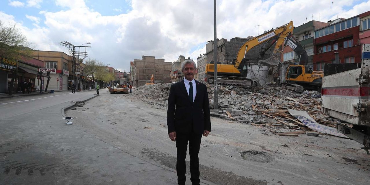 Gaziantep’te trafiği rahatlatacak bulvarda çalışmalar devam ediyor