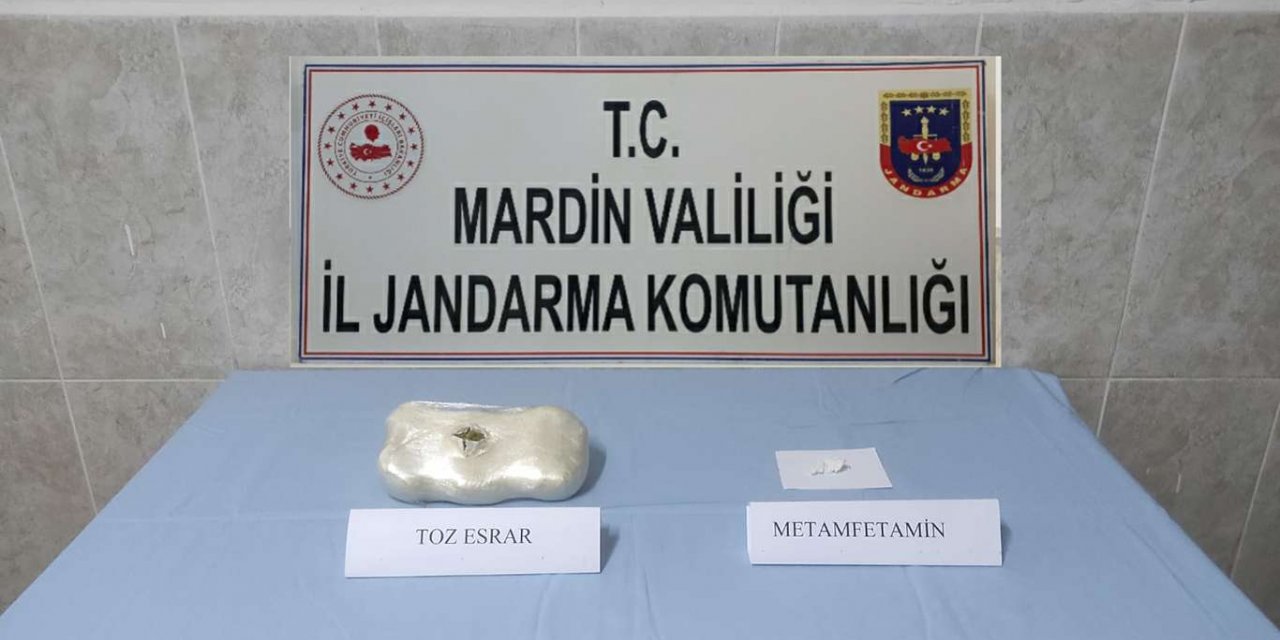 Uygulama noktasında uyuşturucu ele geçirildi