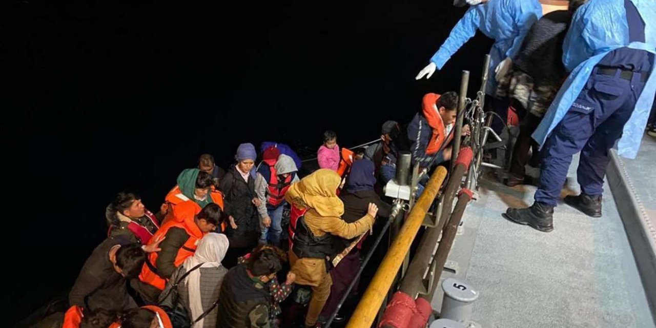Turkish Coast Guard rescues 56 irregular migrants off western Turkey