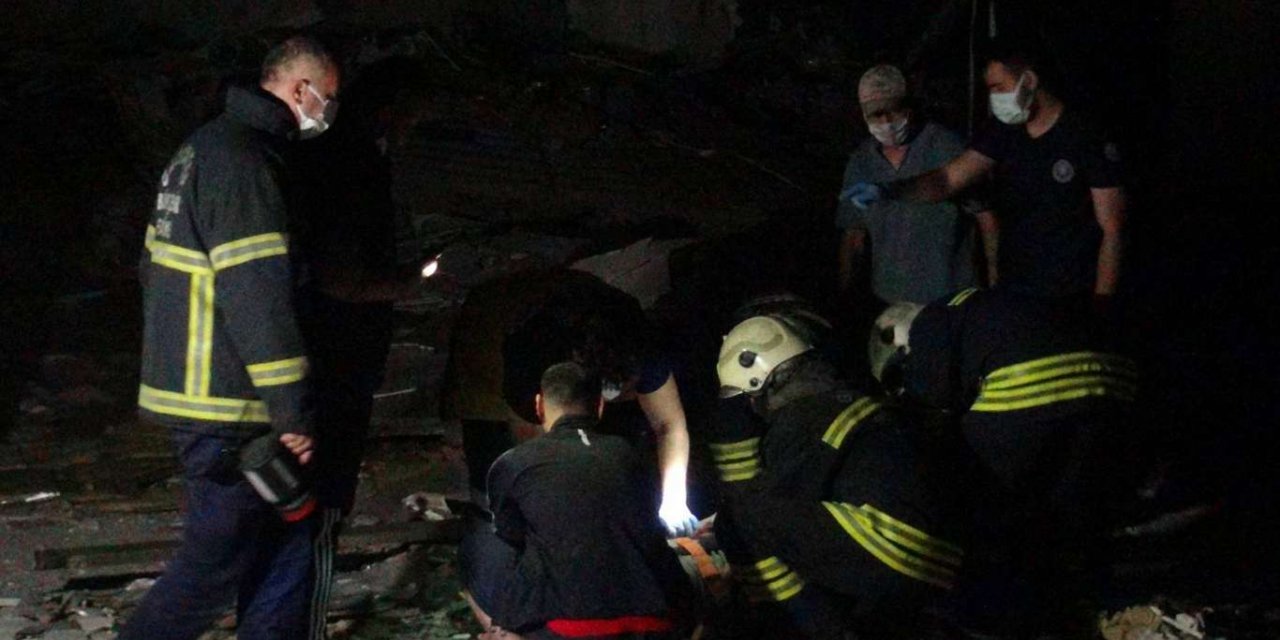 Hurda topladığı sırada düşen kişi ağır yaralandı