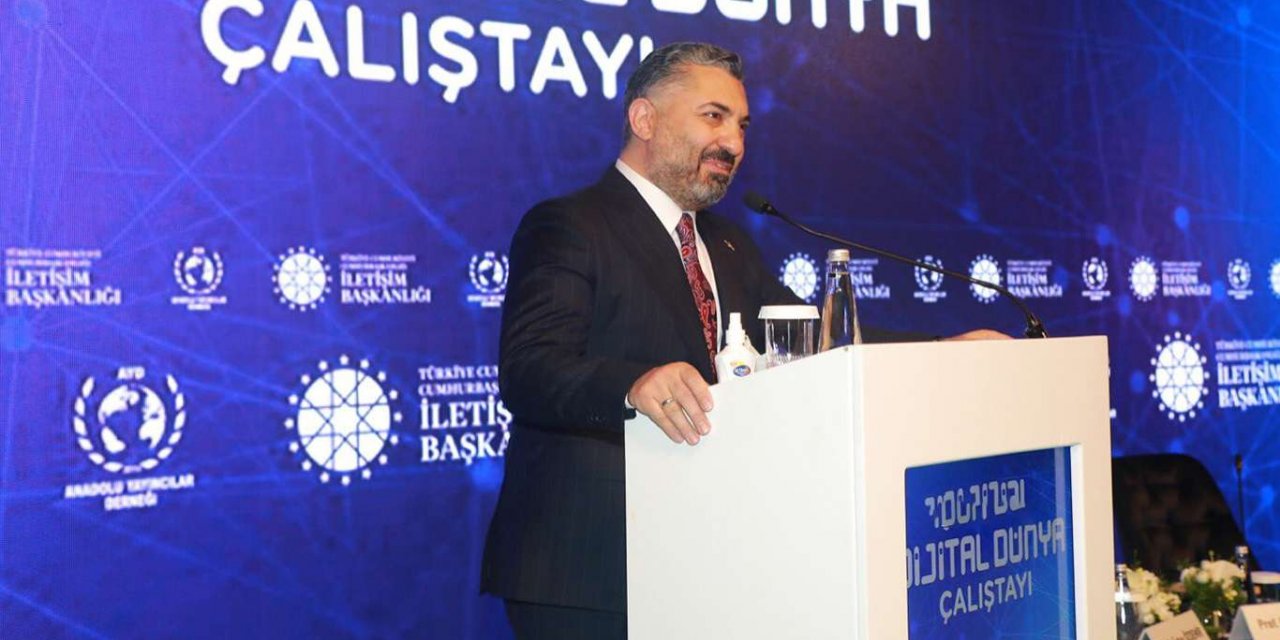 RTÜK Başkanı Şahin'den "medya kuruluşları temsilcilerine gönderilen mesaj" açıklaması