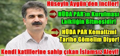 Kendi katillerine sahip çıkan İslamsız Alevi Aygün!