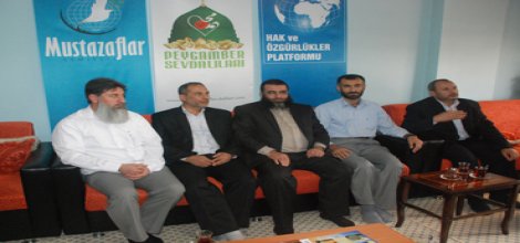 Mısır'ın İslami parti yetkilileri Batman'da