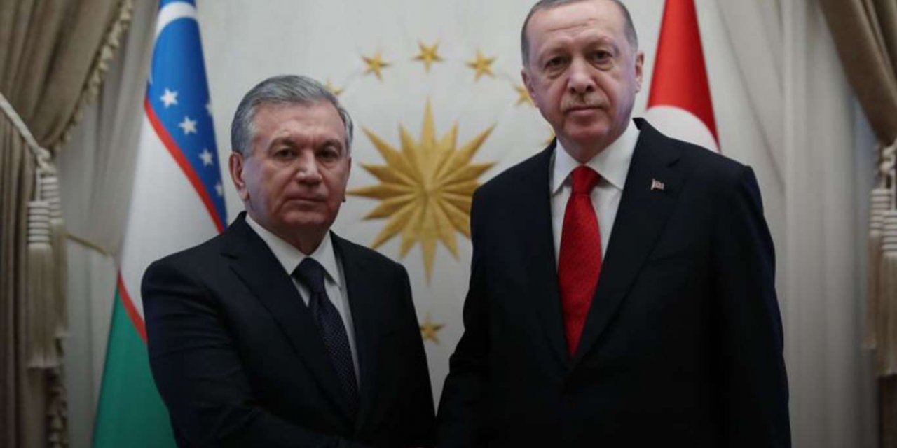 Cumhurbaşkanı Erdoğan, Özbekistan Cumhurbaşkanı Mirziyoyev ile telefonda görüştü