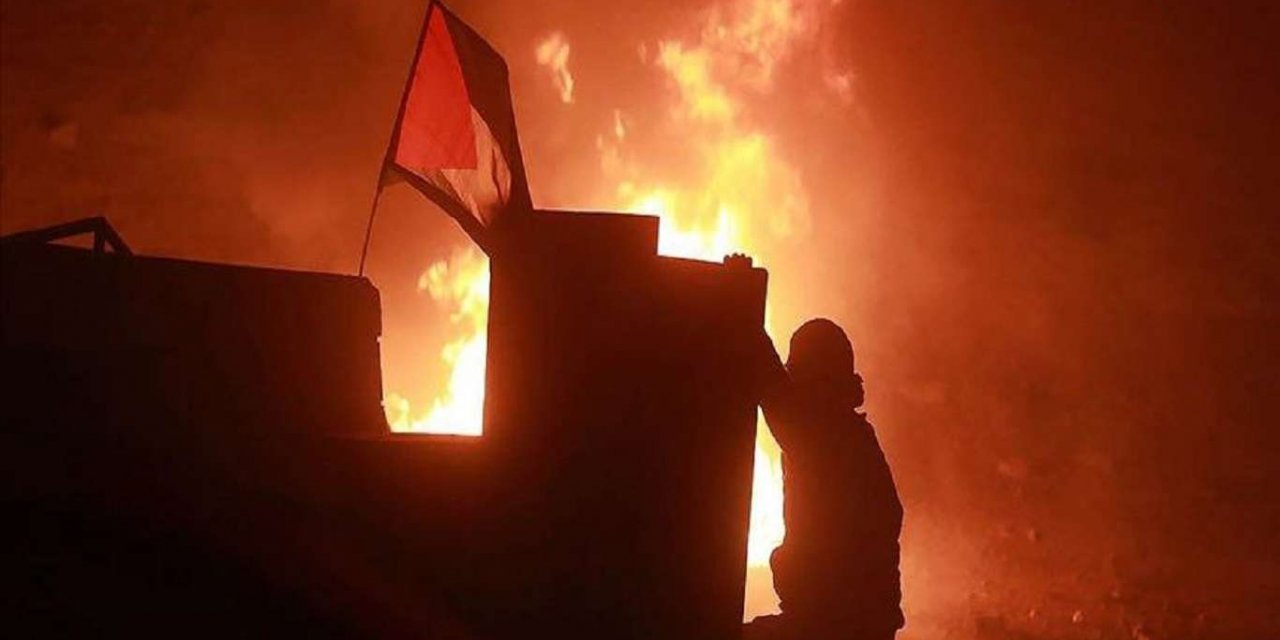 Siyonistên terorîst bi balafiran Şerîda Xazzê bombebaran kirin