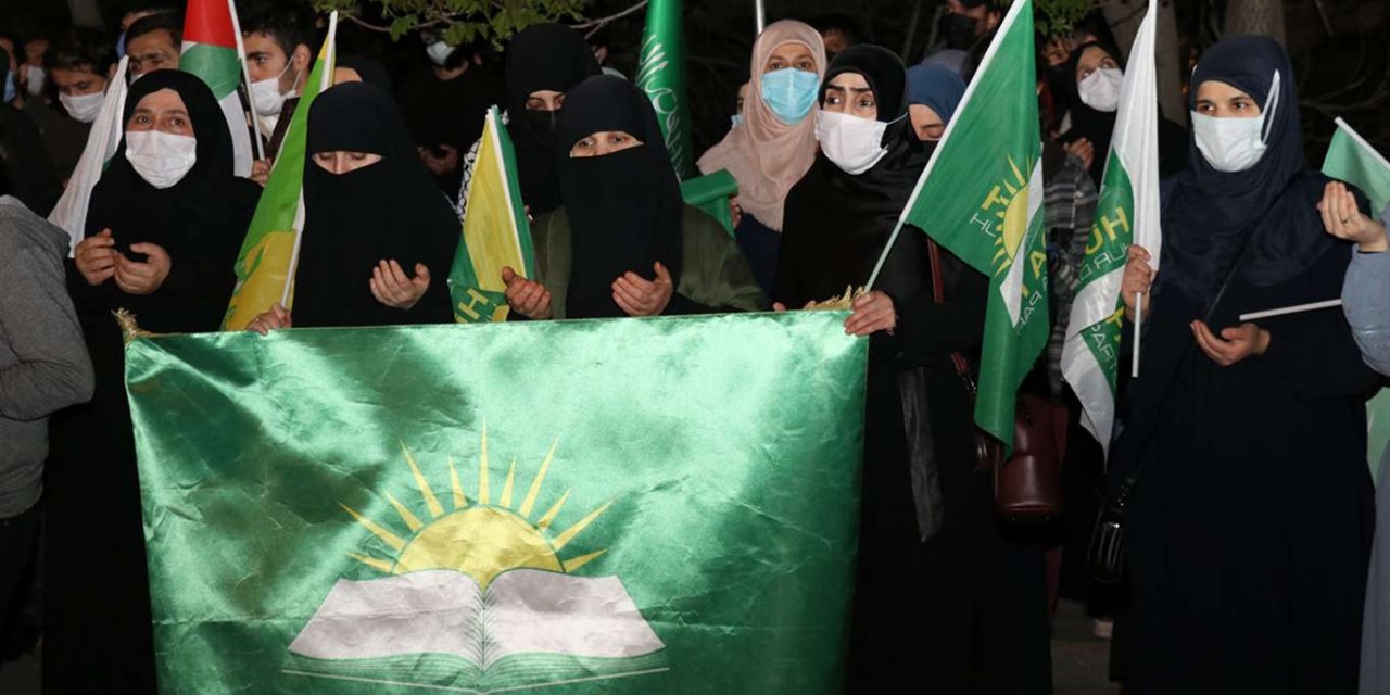 HÜDA PAR Ankara İl Başkanlığından Siyonist işgal rejimine tepki