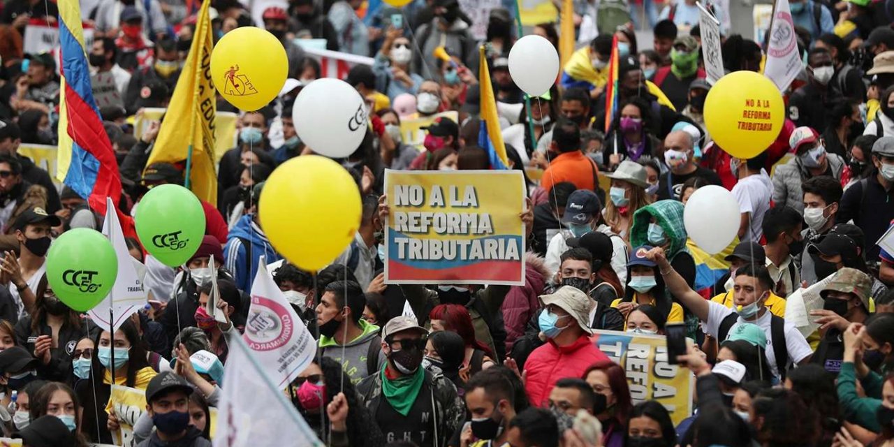Kolombiya'da anlaşma sağlanamayınca hükümet karşıtı protestolar yeniden başladı