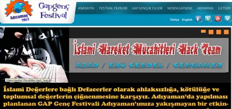 Müslüman Hackerler, Rezil Festivale Sessiz Kalmadı