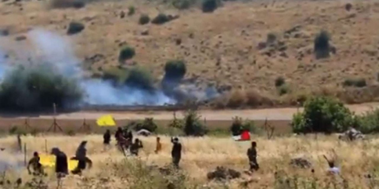 Lubnanî ji bo wehşeta siyonistan protesto bikin sînor derbas kirin