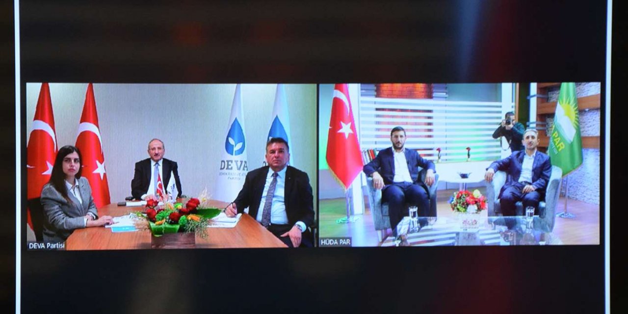 HÜDA PAR bayramlaşma programları kapsamında Deva Partisi ile görüştü