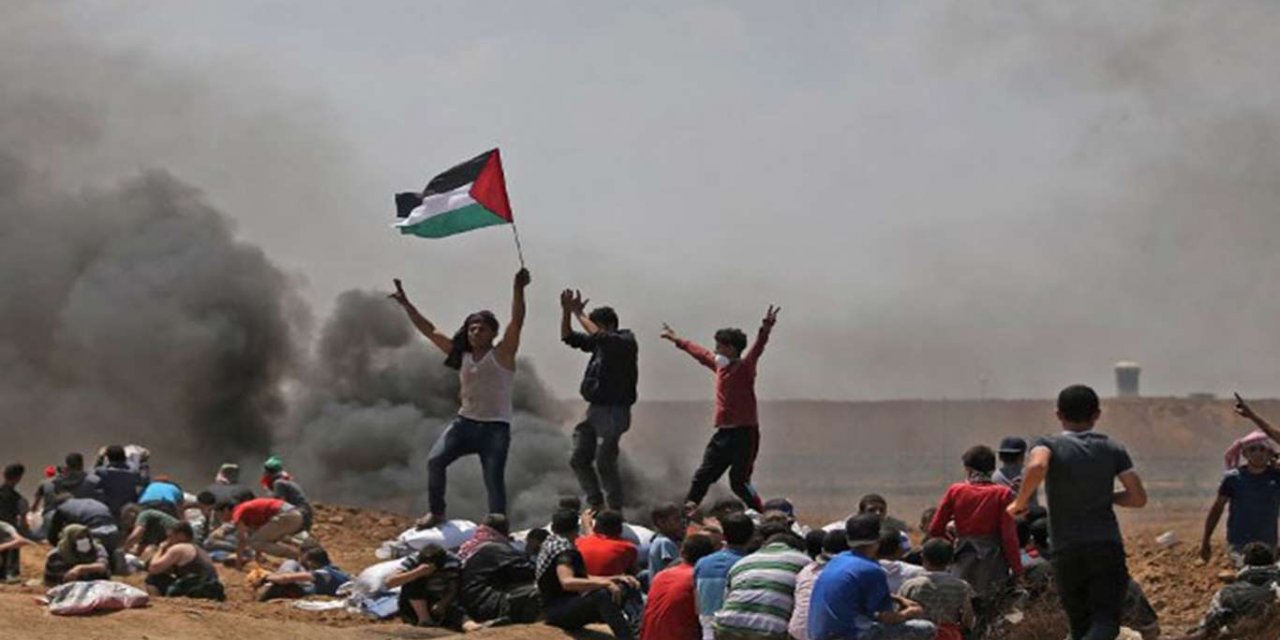 Filistin'e destek için sınırda toplanan göstericilere ateş açılmasına Lübnan'dan kınama