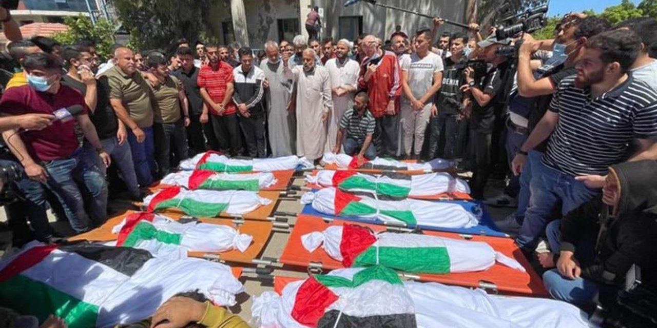 Şehîdên Filistînî tên oxirkirin