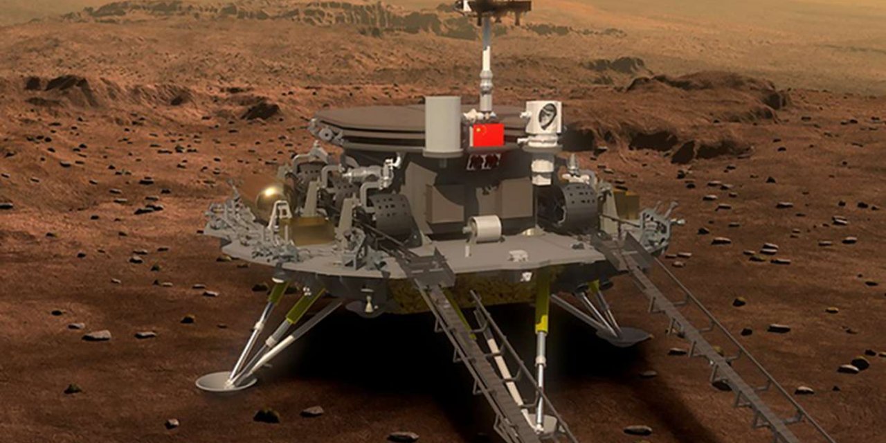 Çin'in keşif aracı Zhurong Mars'a iniş yaptı