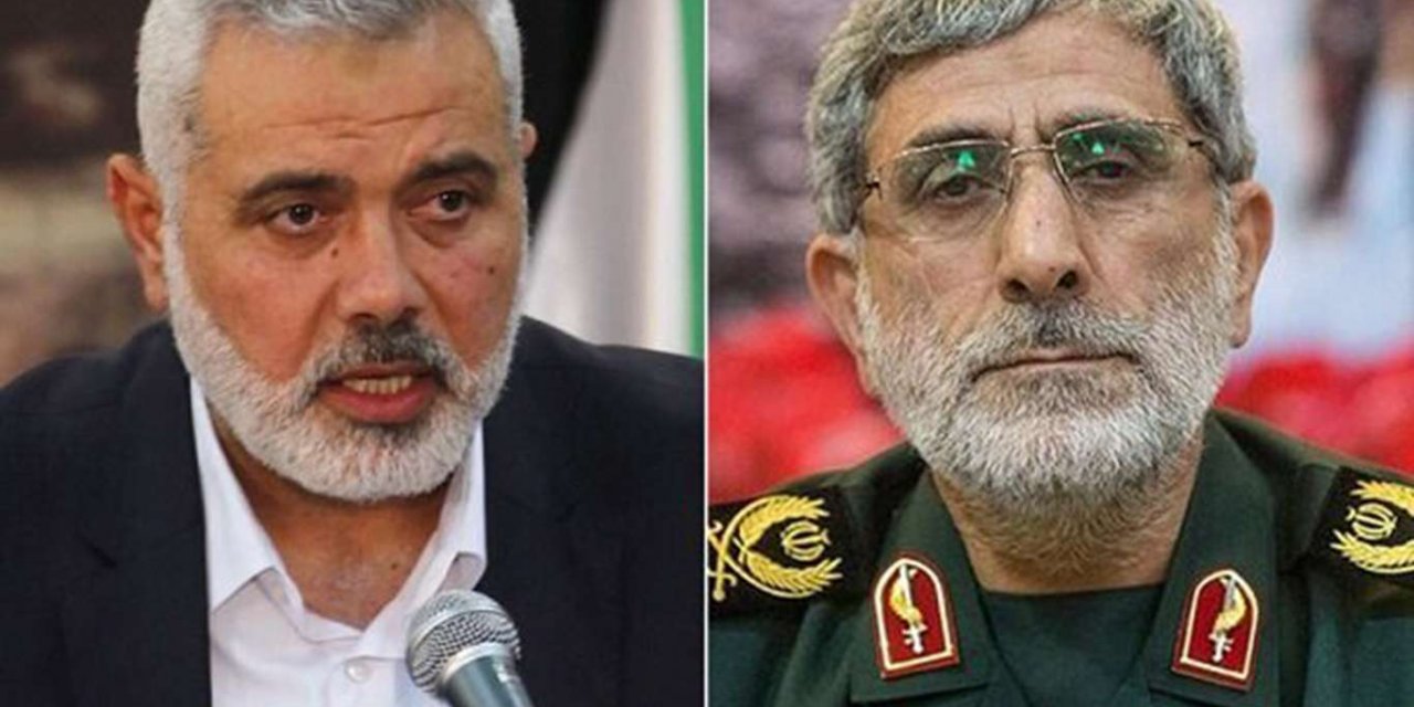 İran Kudüs Gücü Komutanı Tuğgeneral Kaani ile İsmail Heniyye telefonda görüştü