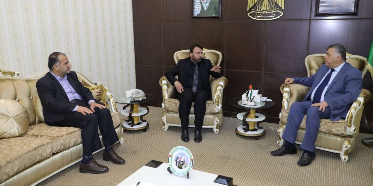Komel'den Filistin Erbil Konsolosluğu'na destek ziyareti