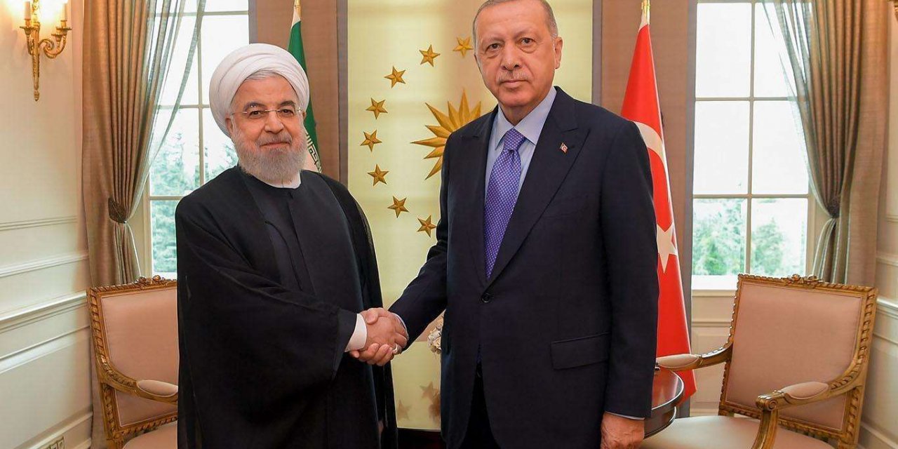 President Recep Tayyip Erdogan holds a phone call with Iranian President Hassan Rouhani
