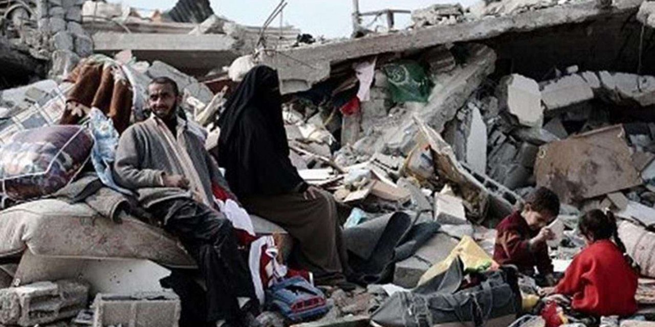 Siyonist işgalcilerin saldırılarında 40 bin Filistinli yerinden edildi