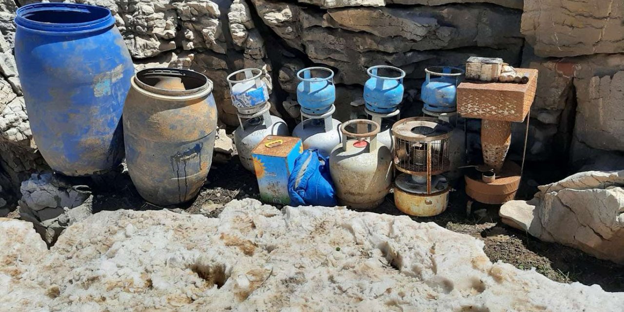 Van'da PKK'ye ait sığınak imha edildi