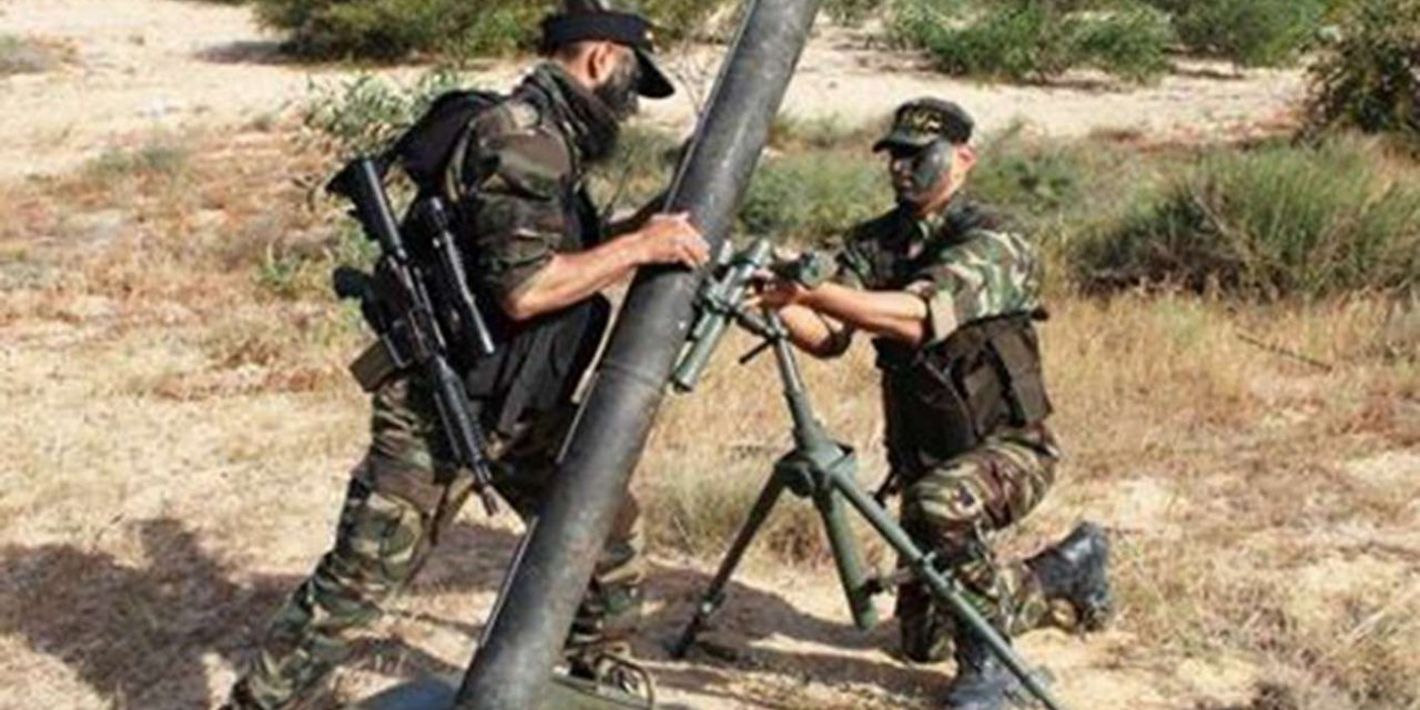 Filistinli direniş grupları işgal topraklarına havan mermisi yağdırdı